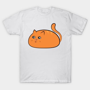 Orange Kitty Bloop Blep T-Shirt